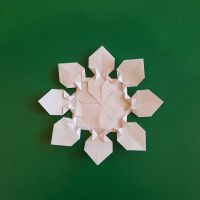 origami platek