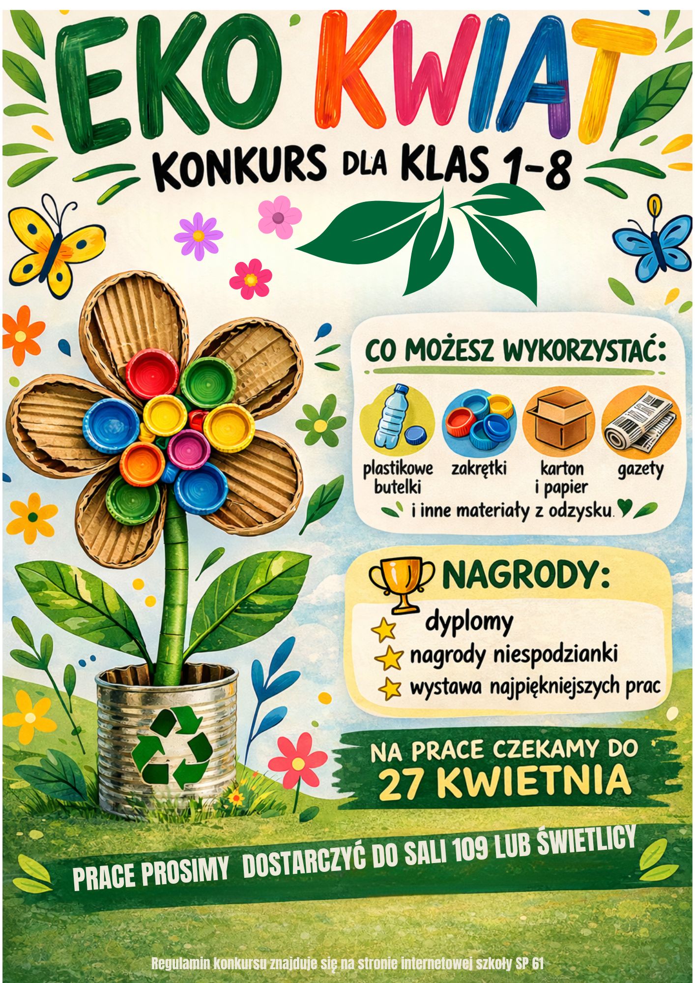 plakat kwiat